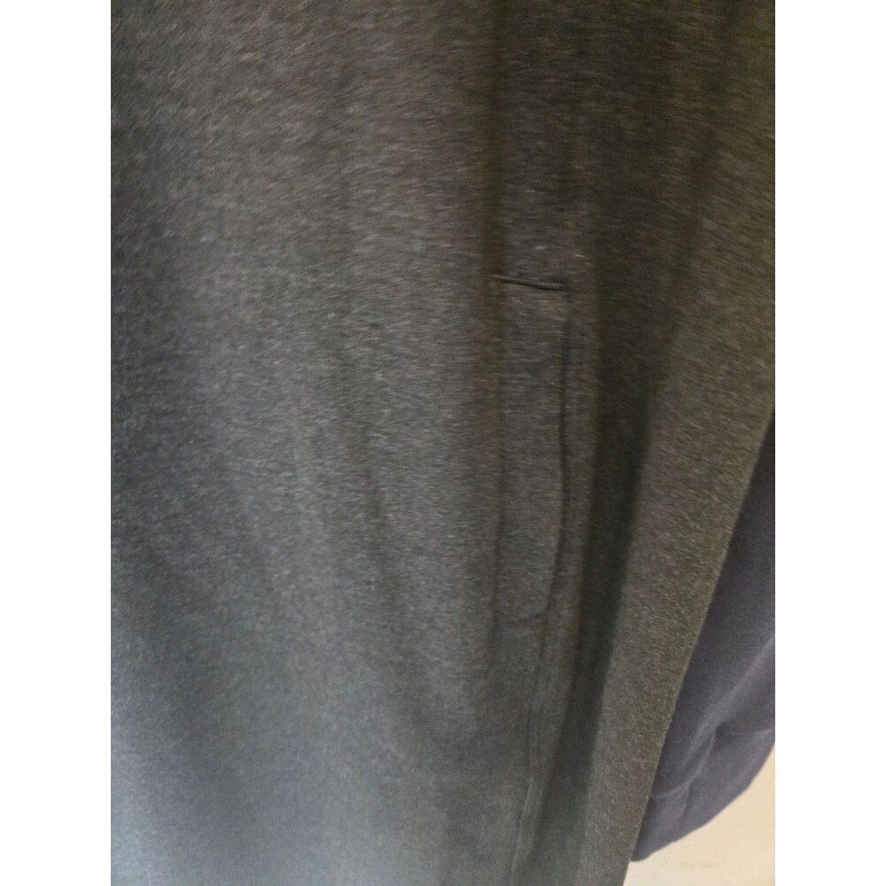 Lightbare Women's Fleece Tunic Sweatshirt Dress Gray/Navy XS NWT with Pockets - Picture 9 of 14